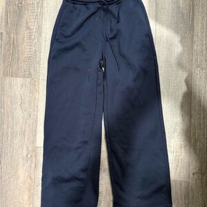 SHEIN Dark Navy Elastic Waist Sweatpants